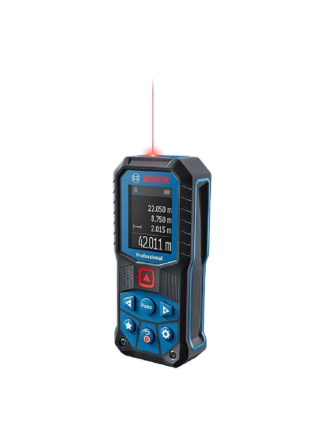 BOSCH GLM 50-22 IPS Colour Display Professional Laser Measure Black and Blue 4 x 7 x 14 cm 0 601 072 S00 - Image 1